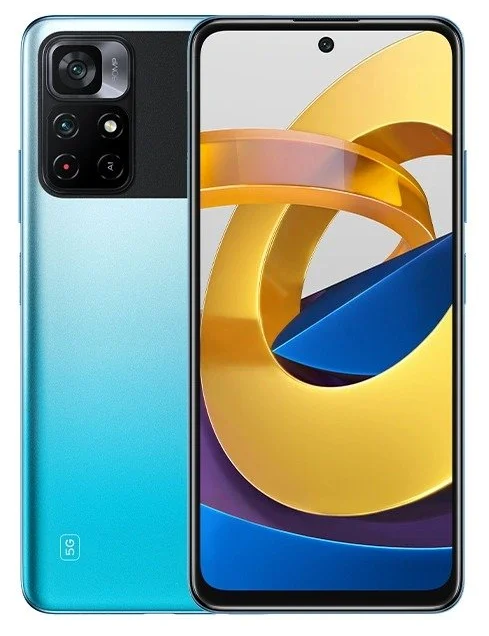 Смартфон Xiaomi Poco M4 Pro 5G 6/128GB Холодный синий