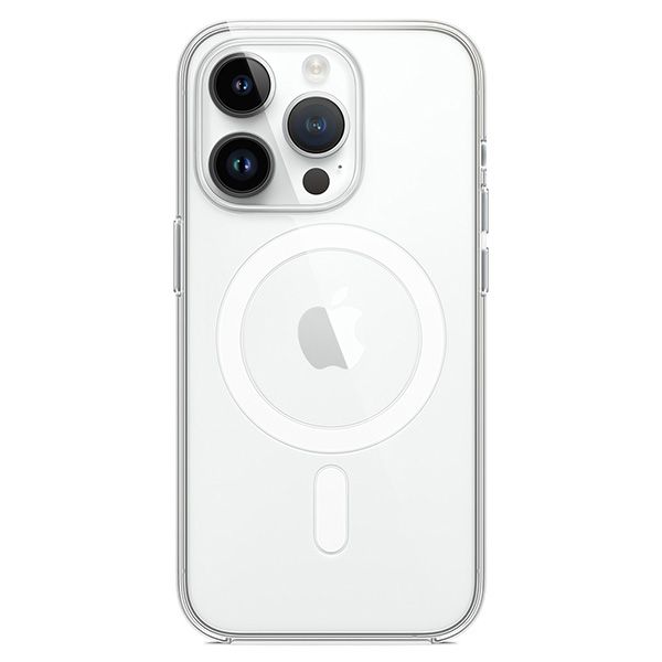 Чехол UZAY TPU акрил с MagSafe для iPhone 14 Pro прозрачный