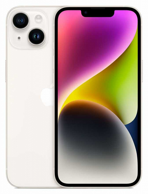 Смартфон Apple iPhone 14 Plus 128GB Сияющая звезда (eSIM)