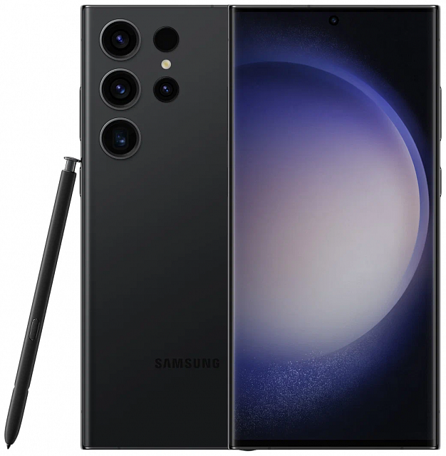 Смартфон Samsung Galaxy S23 Ultra 12/512GB Черный фантом